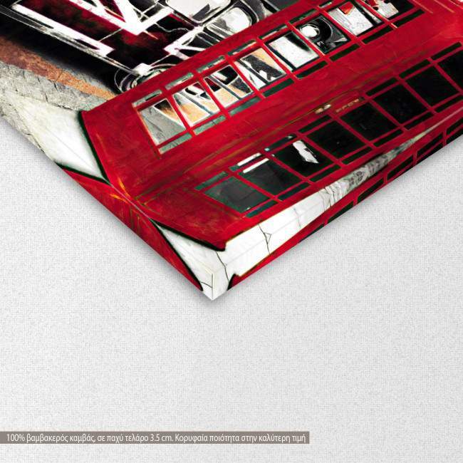 Canvas print London painting