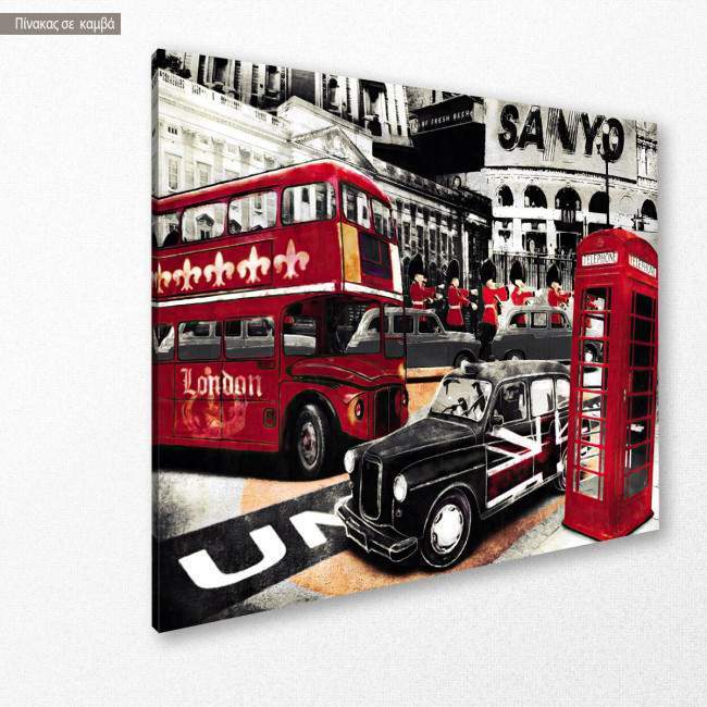 Canvas print London painting