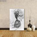 Canvas print Steaming train