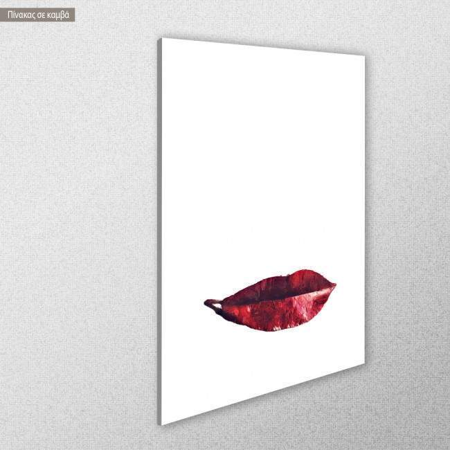 Πίνακας σε καμβά Pareidolic smile, κοντινό