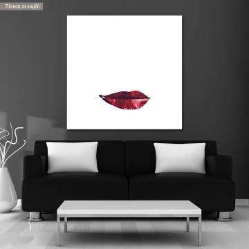 Canvas print Pareidolic smile