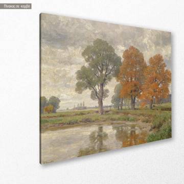 Canvas print Late autumn day, Darnaut H. 2