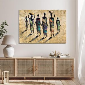 Canvas print Morning chores Framed canvas View 1 2