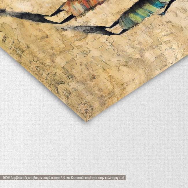 Canvas print Morning chores