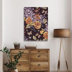 Canvas print Spring in vintage colours vertical Framed canvas View 1 2