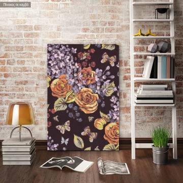 Canvas print Spring in vintage colours