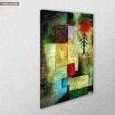 Πίνακας ζωγραφικής Little painting of fir trees, Klee P, αντίγραφο σε καμβά, κοντινό