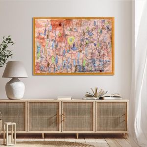 Πίνακας ζωγραφικής  Barely in leaf Klee P. Καμβάς τελαρωμένος Όψη 1 2