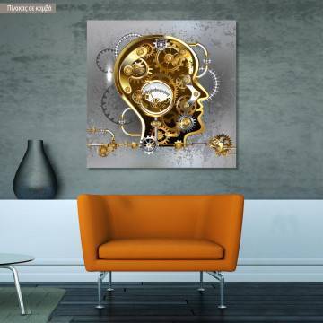 Canvas print The machine head