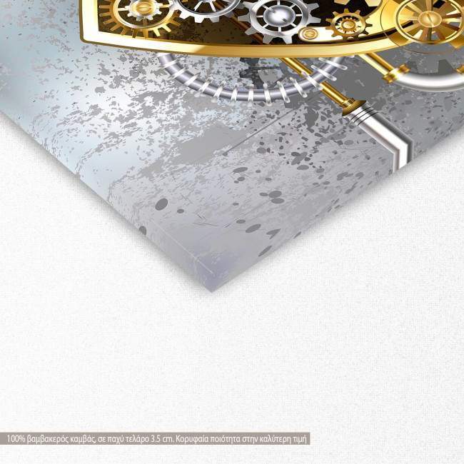 Canvas print The machine heart