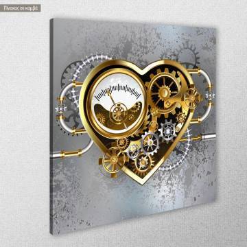 Πίνακας σε καμβά The machine heart 2