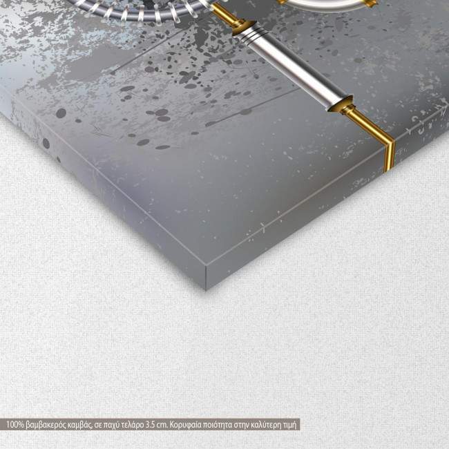 Πίνακας σε καμβά The heart machine, λεπτομέρεια