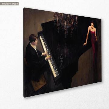 Canvas print  Sonata for you Framed canvas View 1 2