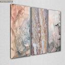 Πίνακας σε καμβά Marble texture, τρίπτυχος, κοντινό