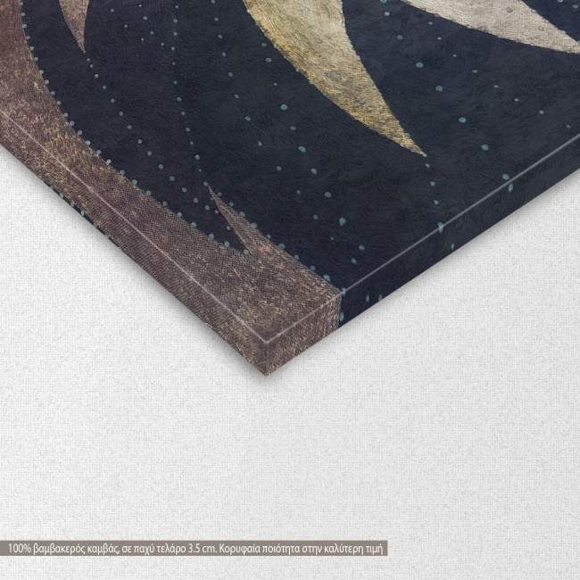 Canvas print Lion in acrylic