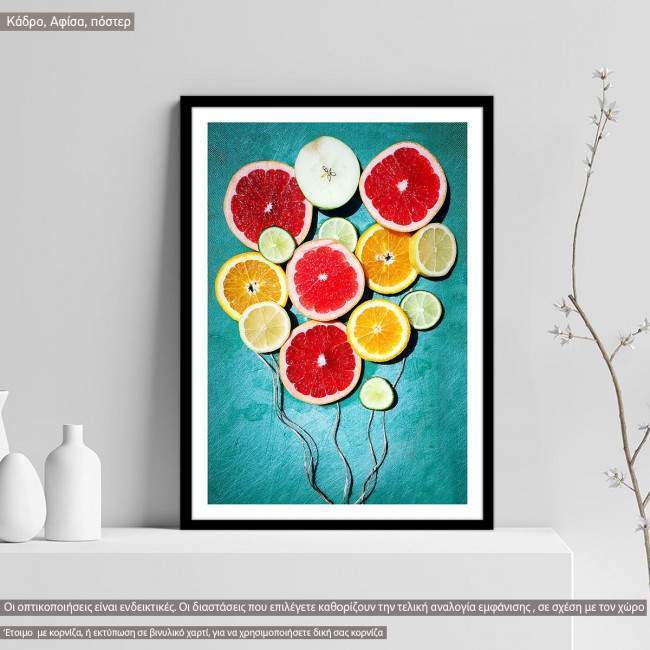 Poster A fruit idea, @heftiba