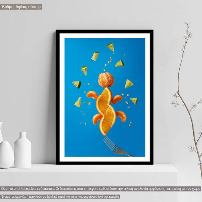 Poster Abstract citrus treat, @simplestory
