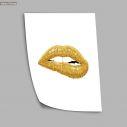 Golden lips, αφίσα