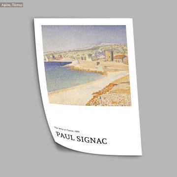 The jetty at Cassis, Paul Signac, Poster 2