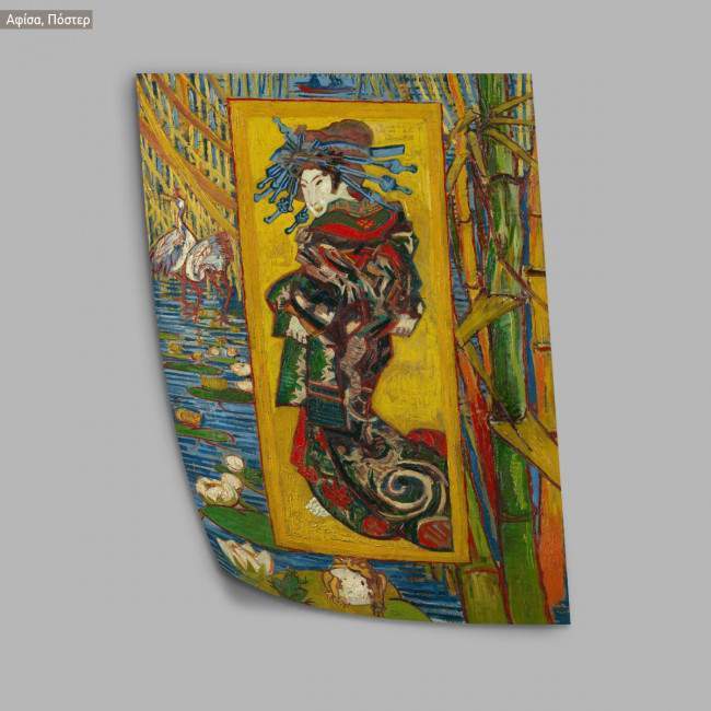 Canvas print Courtesan, Vincent van Gogh