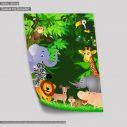 Poster Jungle animals