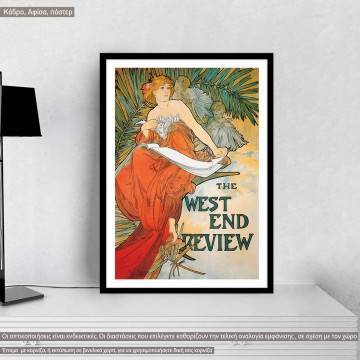 The west end review, Mucha, κάδρο