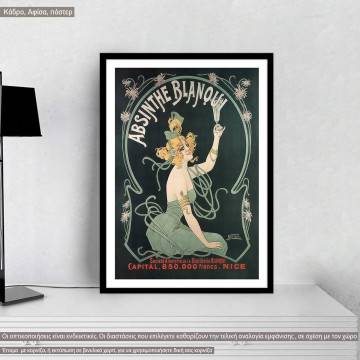 Absinthe Blanoui, poster