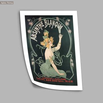 Absinthe Blanoui,  κάδρο, μαύρη κορνίζα 2