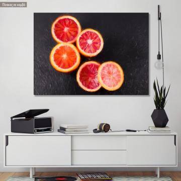 Πίνακας σε καμβά Citrus colors