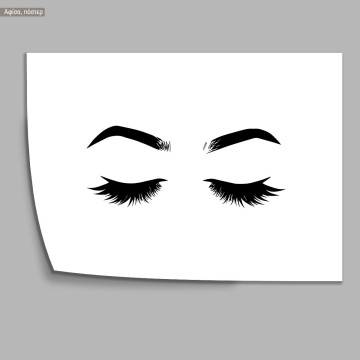 Just eyelashes, Poster 2