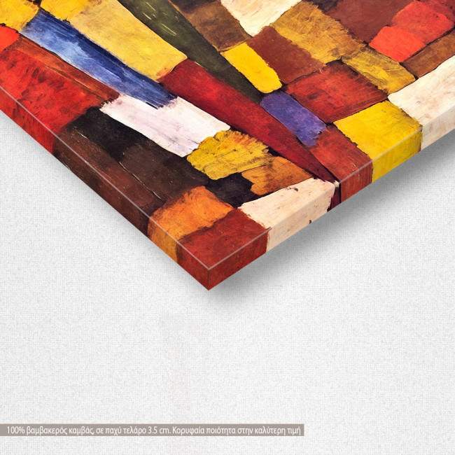 Canvas print Garden in P.H, Klee P.