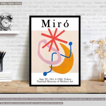 Tokyo, NMMA, Miro J, Poster
