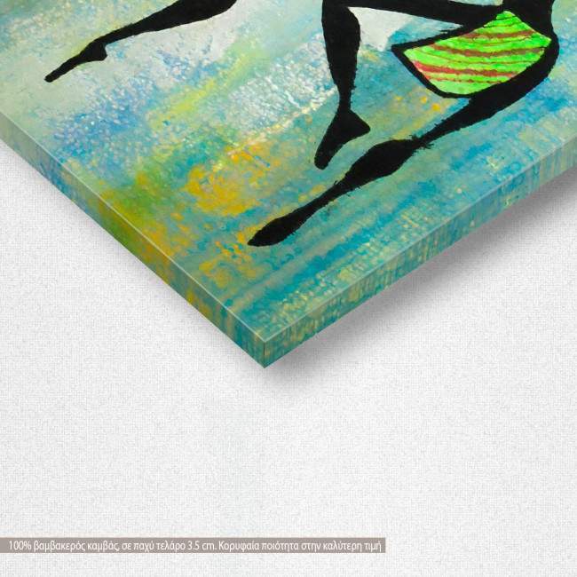 Canvas print African dance
