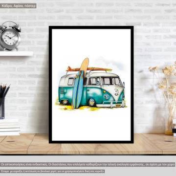 To the Beach, poster