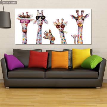 Canvas print Cool, cool, cool, panoramic