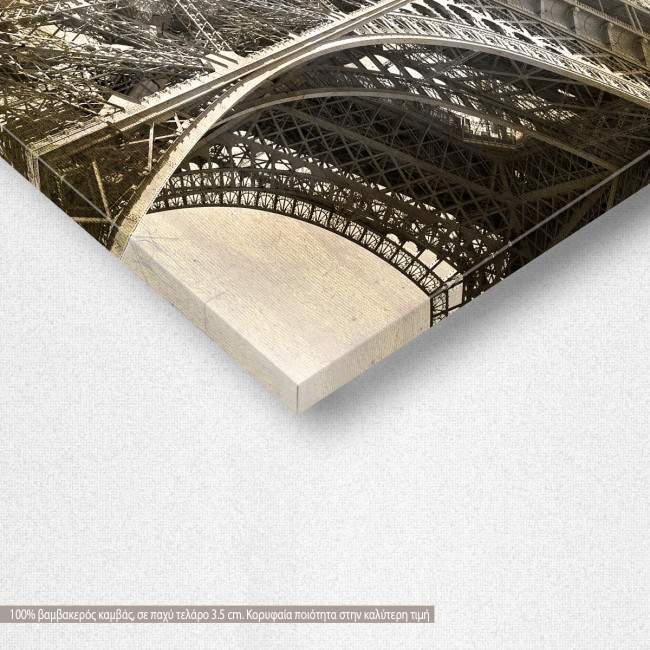 Canvas print Paris, Eiffel tower Vintage