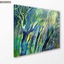 Canvas print The drawn wood