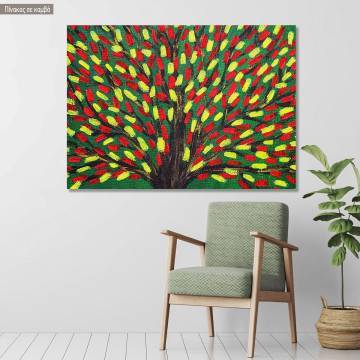 Canvas print Tree, Artistic tree