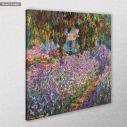 Canvas print Irises in Monet's garden, Monet