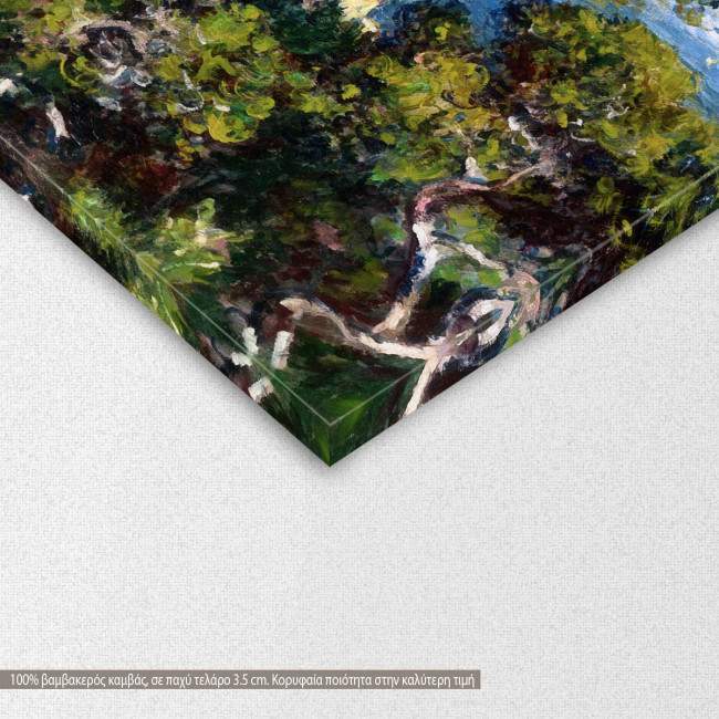 Canvas print Bordighera, Monet Claude