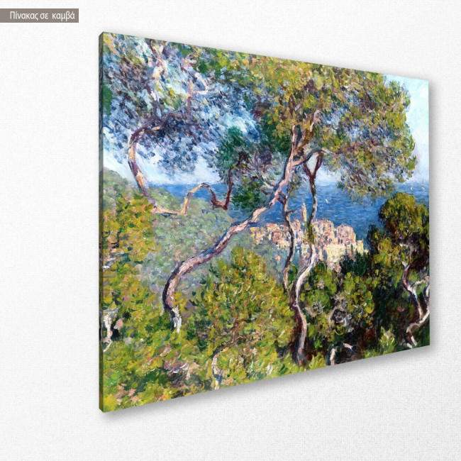 Πίνακας ζωγραφικής Bordighera, Monet Claude, αντίγραφο σε καμβά, κοντινό