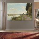Canvas printThe Seine at Argenteuil, Monet C.