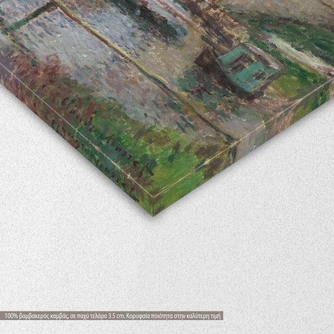 Πίνακας ζωγραφικήςBridge at Argenteuil, Monet C, αντίγραφο σε καμβά, λεπτομέρεια