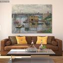 Canvas printBridge at Argenteuil, Monet C.