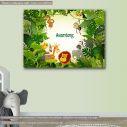 Kids canvas print Jungle time horizontal