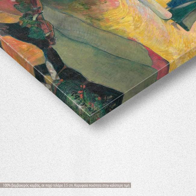 Canvas print Haymaking, Gauguin P.