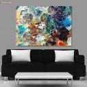 Canvas print Textured painting
