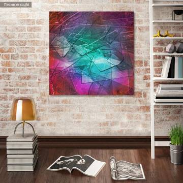 Canvas print Broken glass