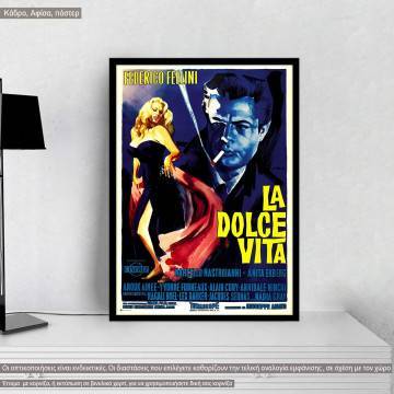 La dolce vita, poster