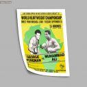 Foreman vs Ali, poster